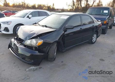 2005 Toyota Corolla S from USA, damaged, VIN 2T1BR32E75C384347
